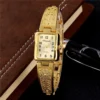 2025 Women Watches Top Brand Luxury Wristwatches Ladies Fashion Gold Stainless Steel Bracelet Watch Female Elegant Clock Women